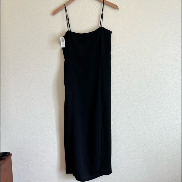 Babaton Dresses & Skirts - Aritzia Babaton Black Slip Dress NEW